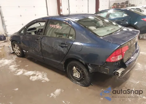 2008 Honda Civic Lx from USA, damaged, VIN 1HGFA16568L015114